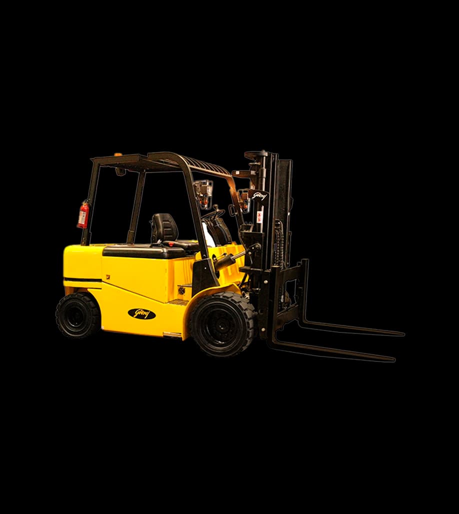 Godrej BRAVO 4 Wheel Electric Forklift 5 Tonne