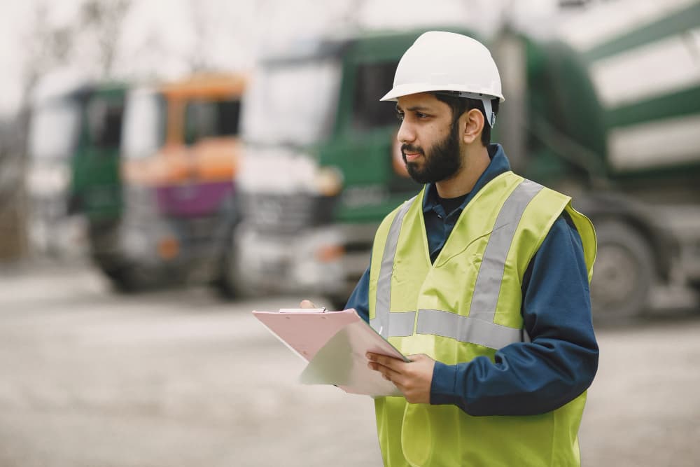 Industrial equipment operator
